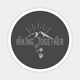 Hiking Together Magnet